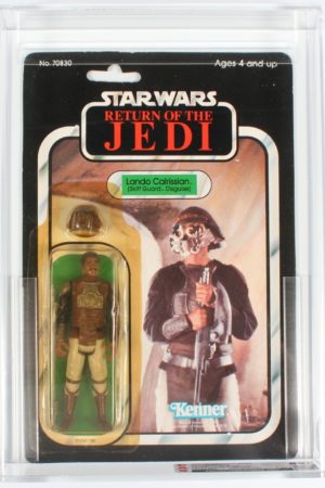 Lando Skiff Guard ROTJ 65 Back No Offer MOC C-9+ CAS 85+Y