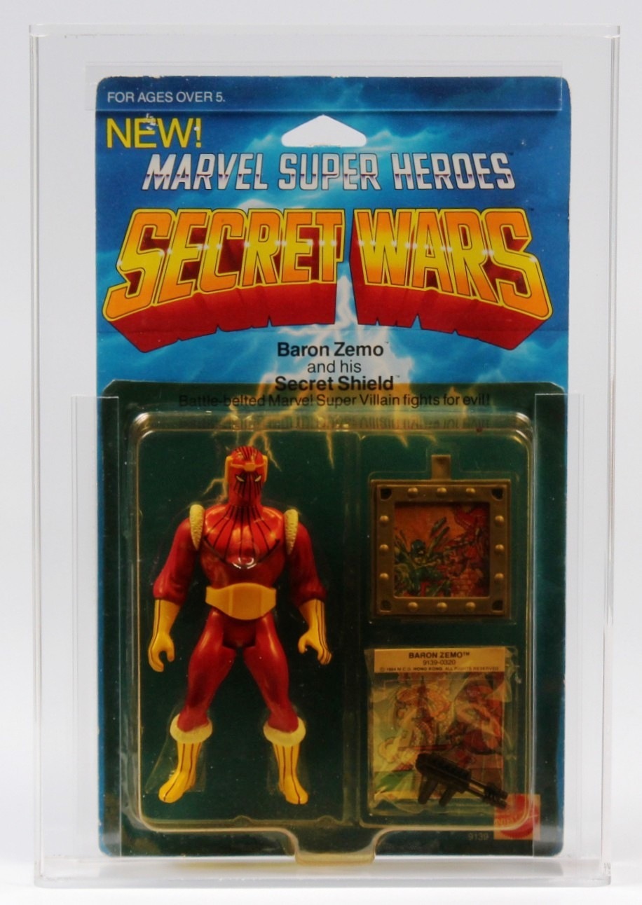 Baron Zemo Secret Wars MOC C-9 CAS 80Y