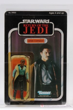 Lando Calrissian ROTJ 77 Back No Offer MOC C-9+ CAS 85Y
