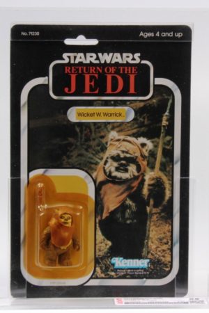 Wicket Warrick ROTJ 77 Back No Offer MOC C-9.5- CAS 85Y