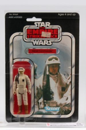 Rebel Commander Hoth ESB 41 Back No Offer MOC C-9 CAS 80