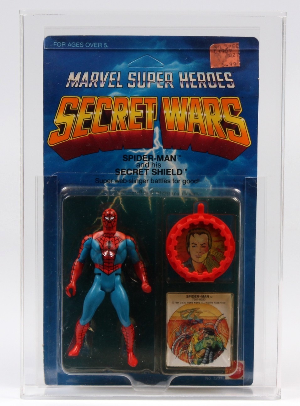 Spiderman Secret Wars MOC C-9 CAS 80+