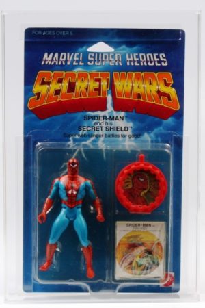 Spiderman Secret Wars MOC C-9.5- CAS 85