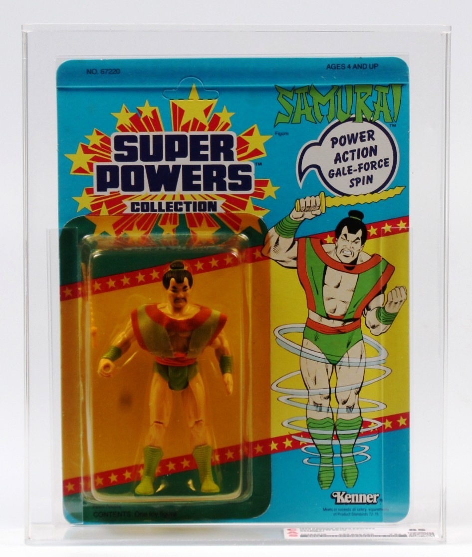 Samurai Super Powers MOC C-9+ CAS 85Y