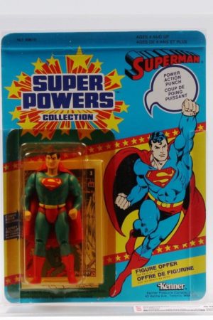 Superman Super Powers MOC C-9+ CAS 80+Y