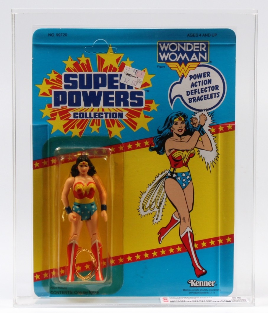 Wonder Woman Super Powers MOC C-9+ CAS 85Y