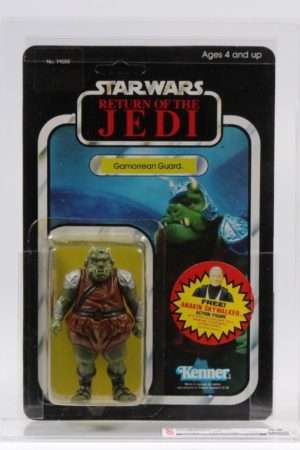 Gamorrean Guard ROTJ 79 Back Anakin Sticker Offer MOC C-9.5- CAS 85Y