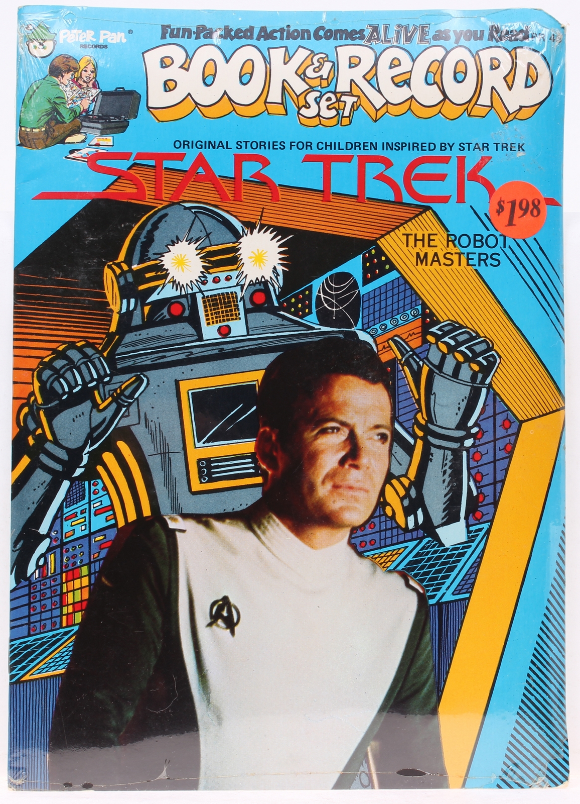 Star Trek The Motion Picture The Robot Masters Record and Book Star Trek MISC Records MISB