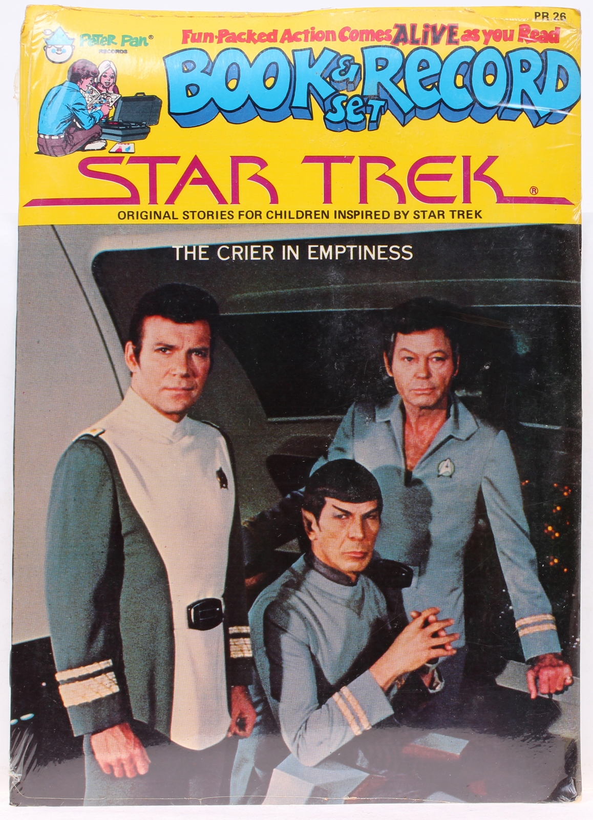 Star Trek The Motion Picture The Crier in Emptiness Record and Book Star Trek MISC Records MISB