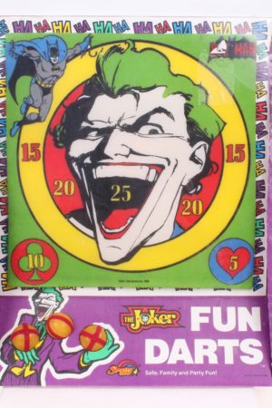 Batman The Joker Fun Darts MIP C-9.5-