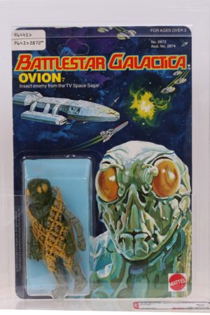 Ovion Battlestar Galactica MOC C-8.5+ AFA 80