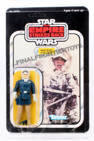 Han Solo Hoth Outfit ESB 32 Back No Offer MOC C-9.5- AFA 85