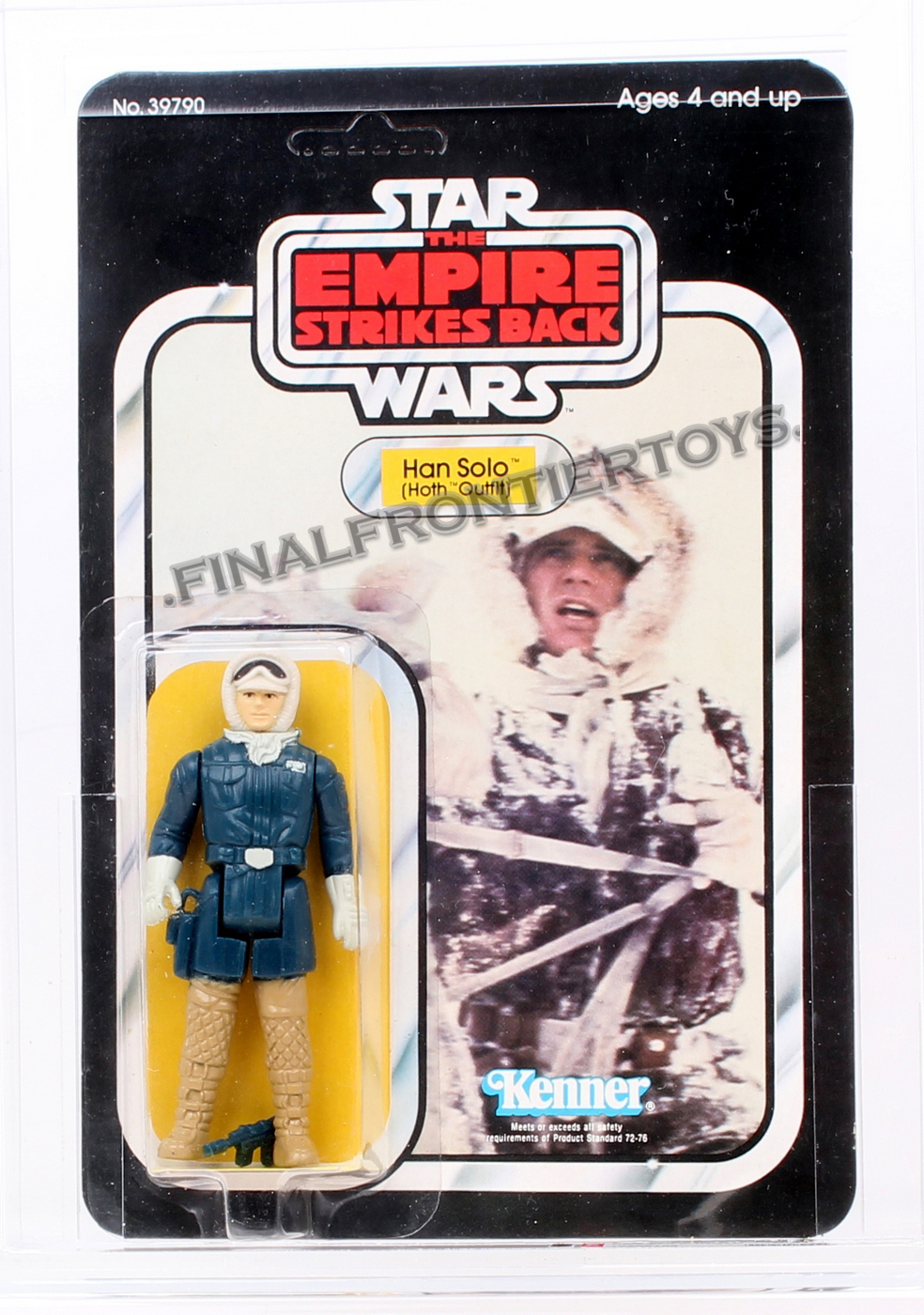 Han Solo Hoth Outfit ESB 32 Back No Offer MOC C-9.5- AFA 85
