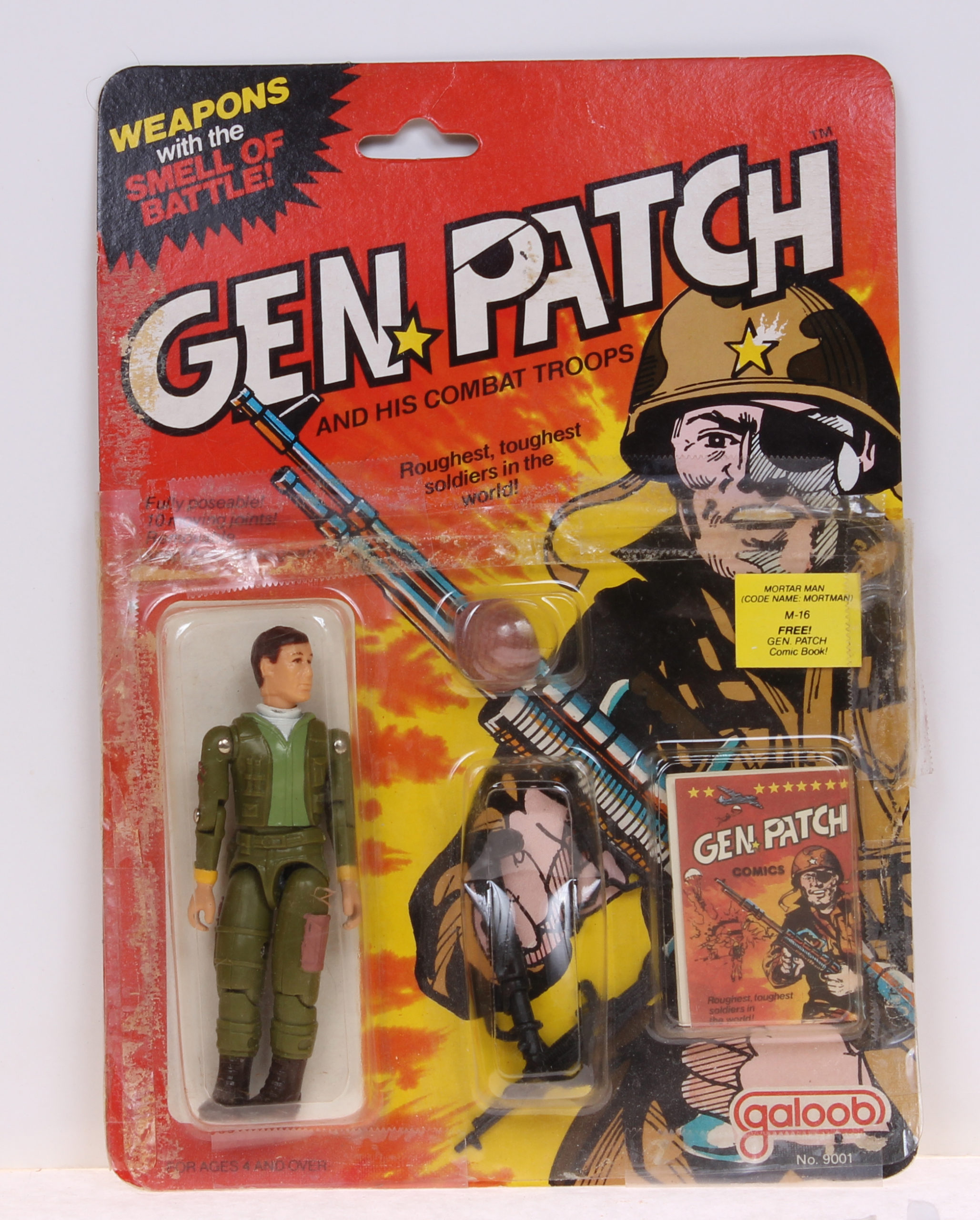 Mortar Man General Patch MOC C-6