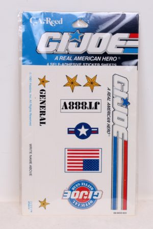 GI Joe Stickers MISC MIP C-9.5