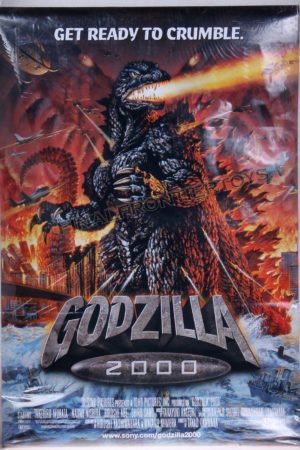 Godzilla 2000 Movie Poster C-9+