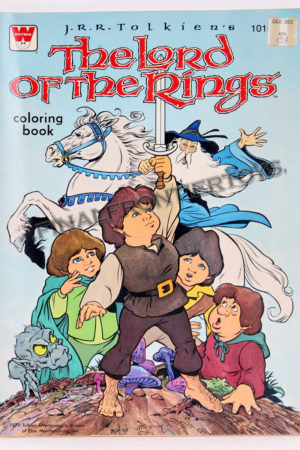The Lord of the Rings Coloring Book Lord of the Rings Animated C-9.5-
