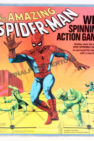Spiderman Web Spinning Action Game MISB C-9