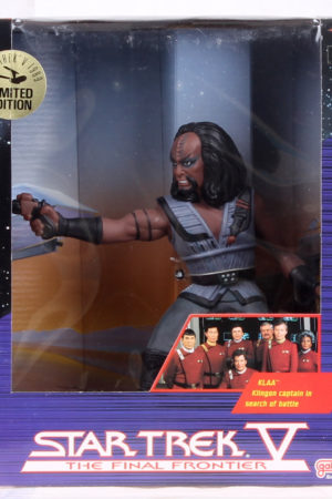 Klaa Klingon Captain Star Trek V by Galoob MISB C-9+
