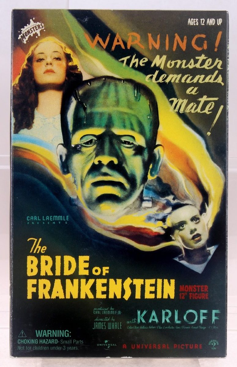 Bride of Frankenstein The Monster Monsters MISB C-8.5+ Sideshow 12
