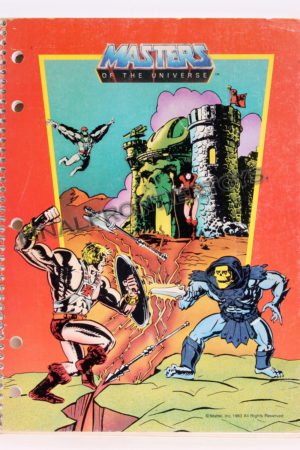 He-Man Spiral Notebook Skeletor Misc C-9+