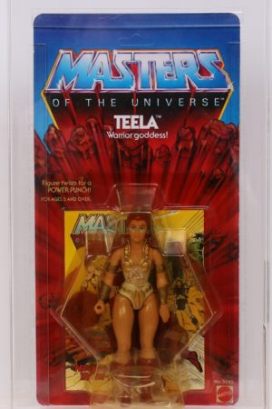 Teela He-Man Masters of the Universe MOC C-9.5- AFA 85Y 8 Back