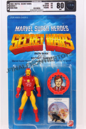 Iron Man Secret Wars MOC C-9+ AFA 80