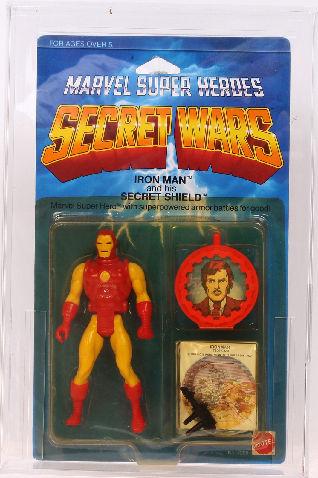 Iron Man Secret Wars MOC C-9.5- AFA 85Y