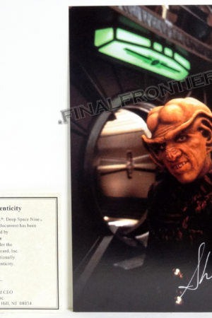 Star Trek Deep Space Nine DS9 Quark Armin Shimerman Autographs