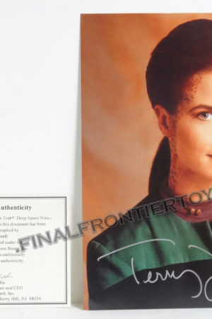 Star Trek Deep Space Nine DS9 Jadzia Dax Terry Farrell Autographs
