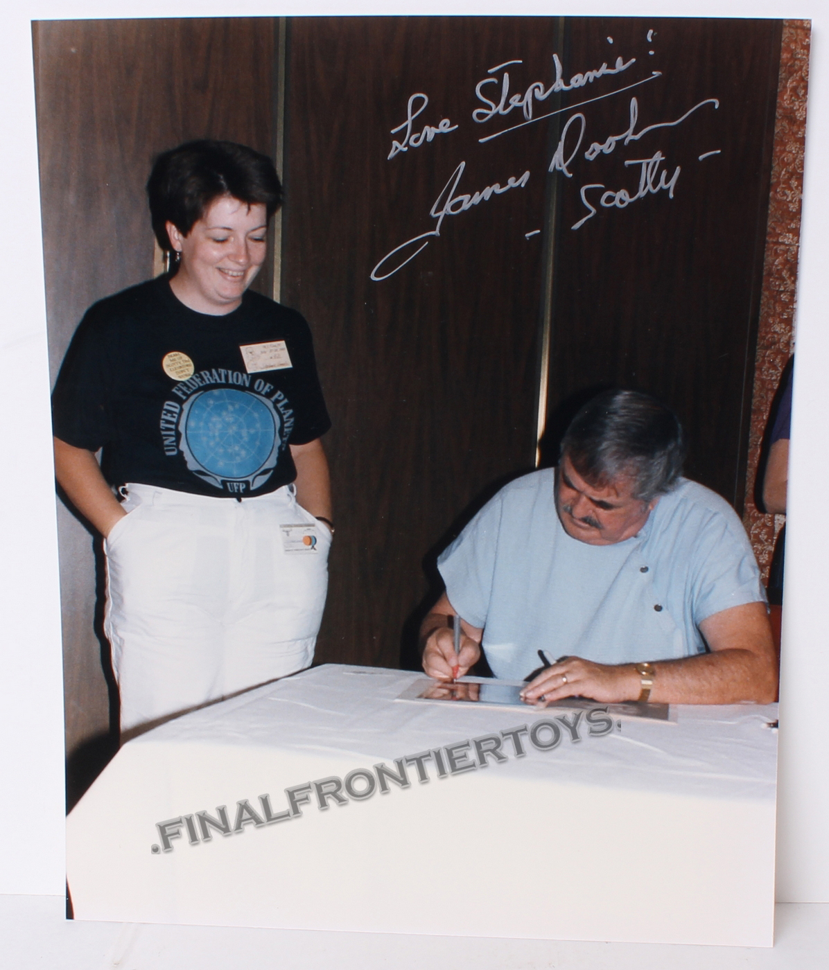 Star Trek Scotty James Doohan Signed Photo Autographs