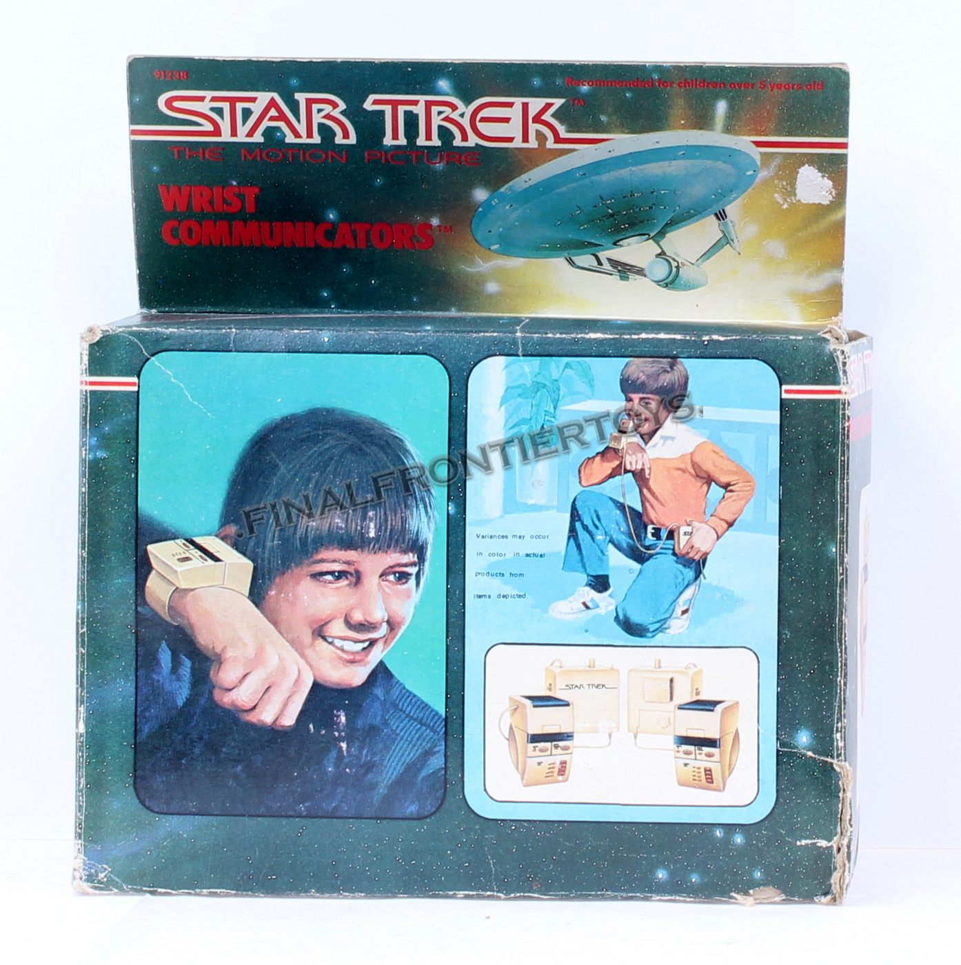 The Motion Picture Wrist Communicators Star Trek Mego MIB C-7.5