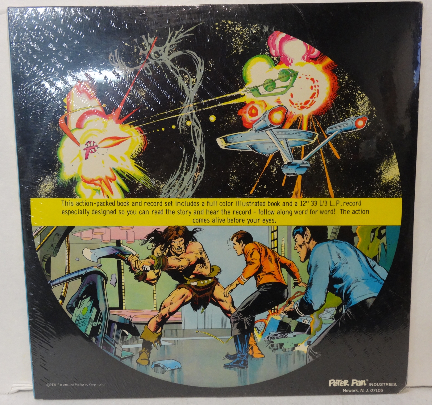 Star Trek Book and 33 Record Set MISB - Image 2