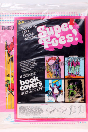 Super Foes Book Covers 4 Different MIP C-9.5