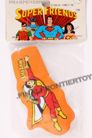 Shazam Pencil Sharpener Super Powers MISC MIP C-9.5