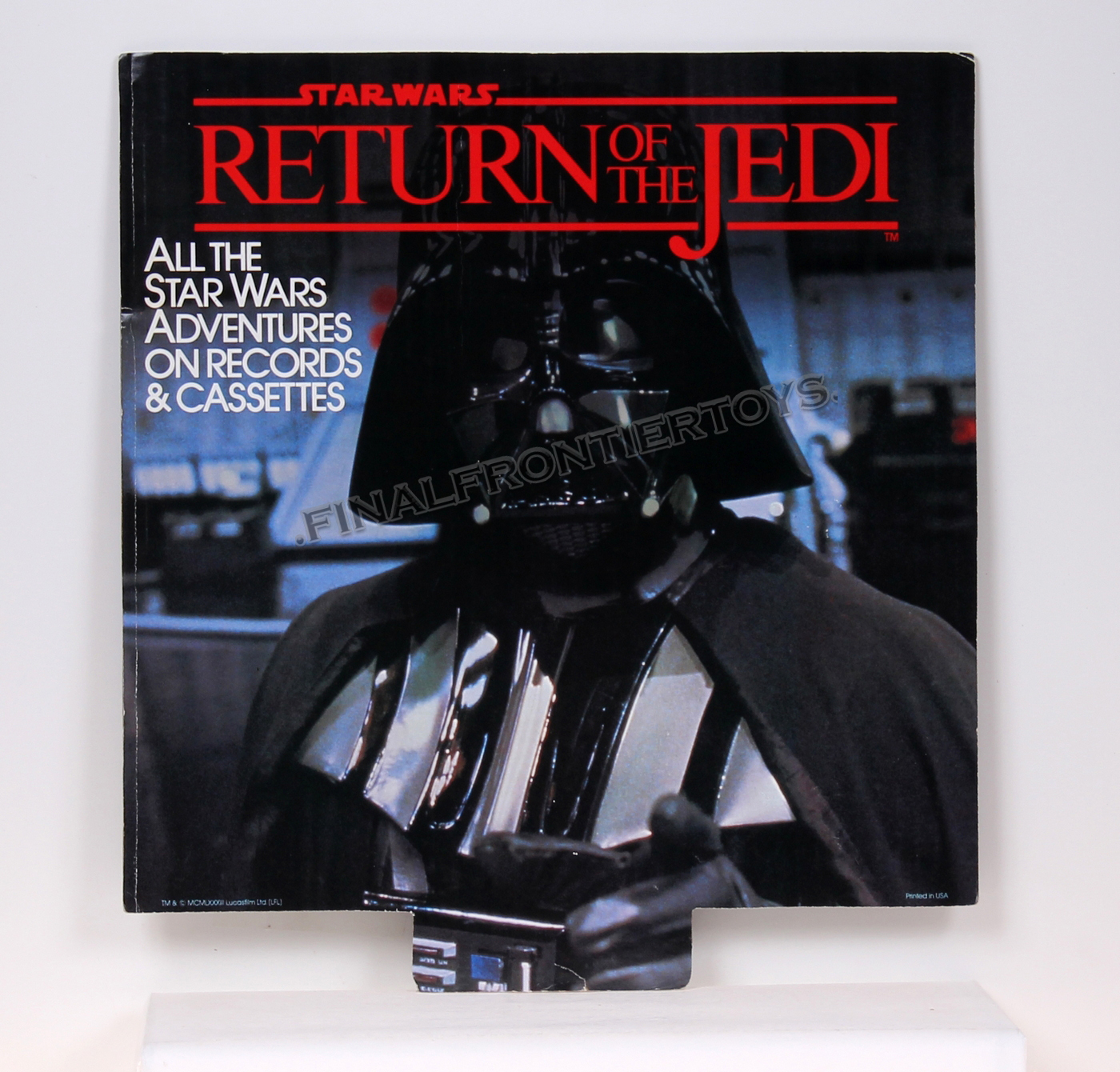 Return of the Jedi Record and Cassettes Display Header 2 Sided C-9+ - Image 3