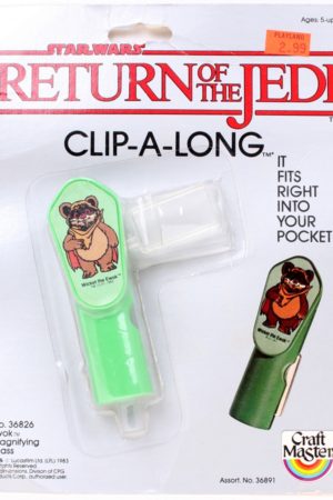 ROTJ Clip-A-Long Crayon Holder and Sharpener Wicket MISC MOC