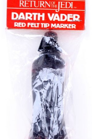 ROTJ Darth Vader Felt Tip Marker Red MISC School Supplies MIP