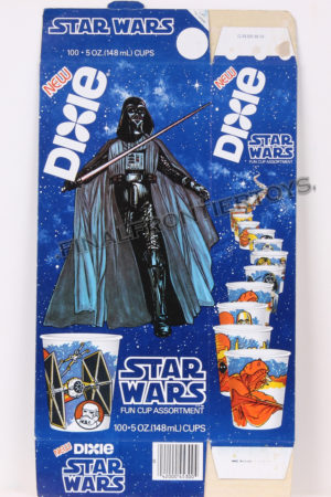 Star Wars Dixie Cups Box Darth Vader MISC
