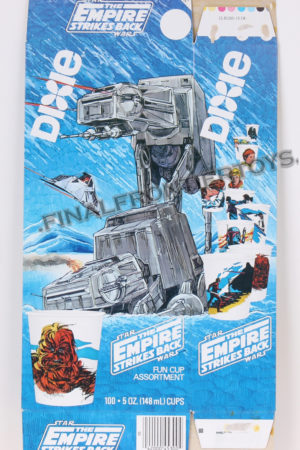 Star Wars Dixie Cups ESB Box AT-AT Imperial Walkers MISC