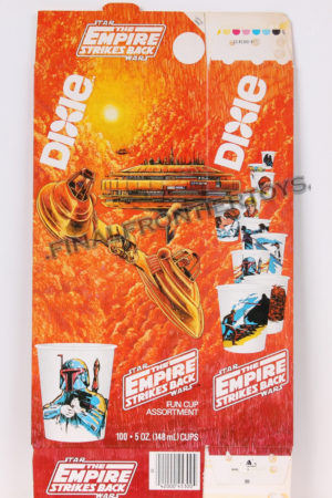 Star Wars Dixie Cups ESB Box Twin Pod in Cloud City MISC