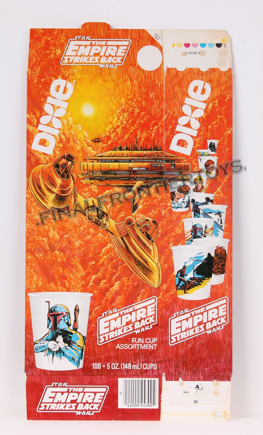 Star Wars Dixie Cups ESB Box Twin Pod in Cloud City MISC