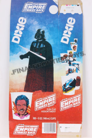 Star Wars Dixie Cups ESB Box Darth Vader MISC