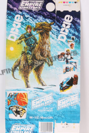 Star Wars Dixie Cups ESB Box Luke on Tauntaun MISC