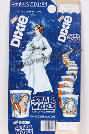 Star Wars Dixie Cups Box Princess Leia MISC