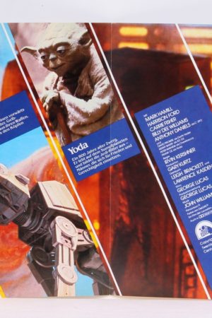 German The Empire Strikes Back Pamphlet MISC