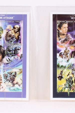 Stamp Set The Empire Strikes Back and Return of the Jedi Block of 9 each MISC