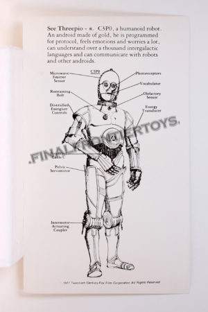 Star Wars C-3PO Technical Poster MISC C-9.5-