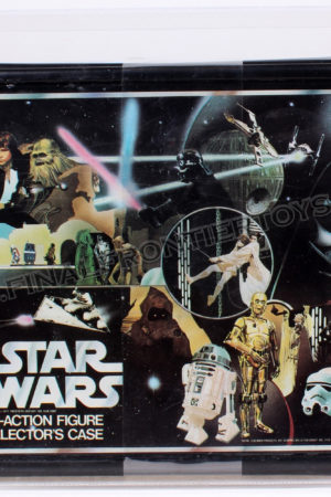 Star Wars Vinyl Carrying Case Playset MIP C-9.5- AFA 85
