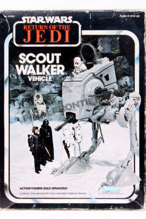 AT-ST Scout Walker Hoth Scene Rarities MIB C-6